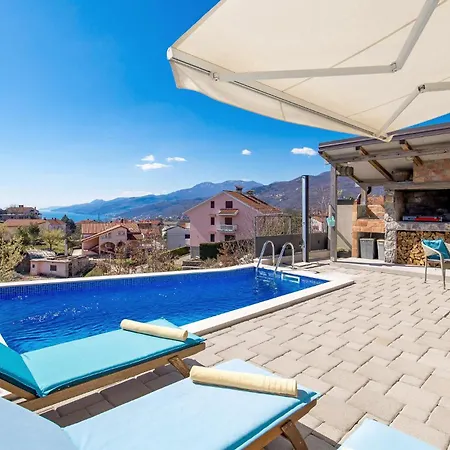Ferienhaus Awesome In With Outdoor Swimming Pool Kastav